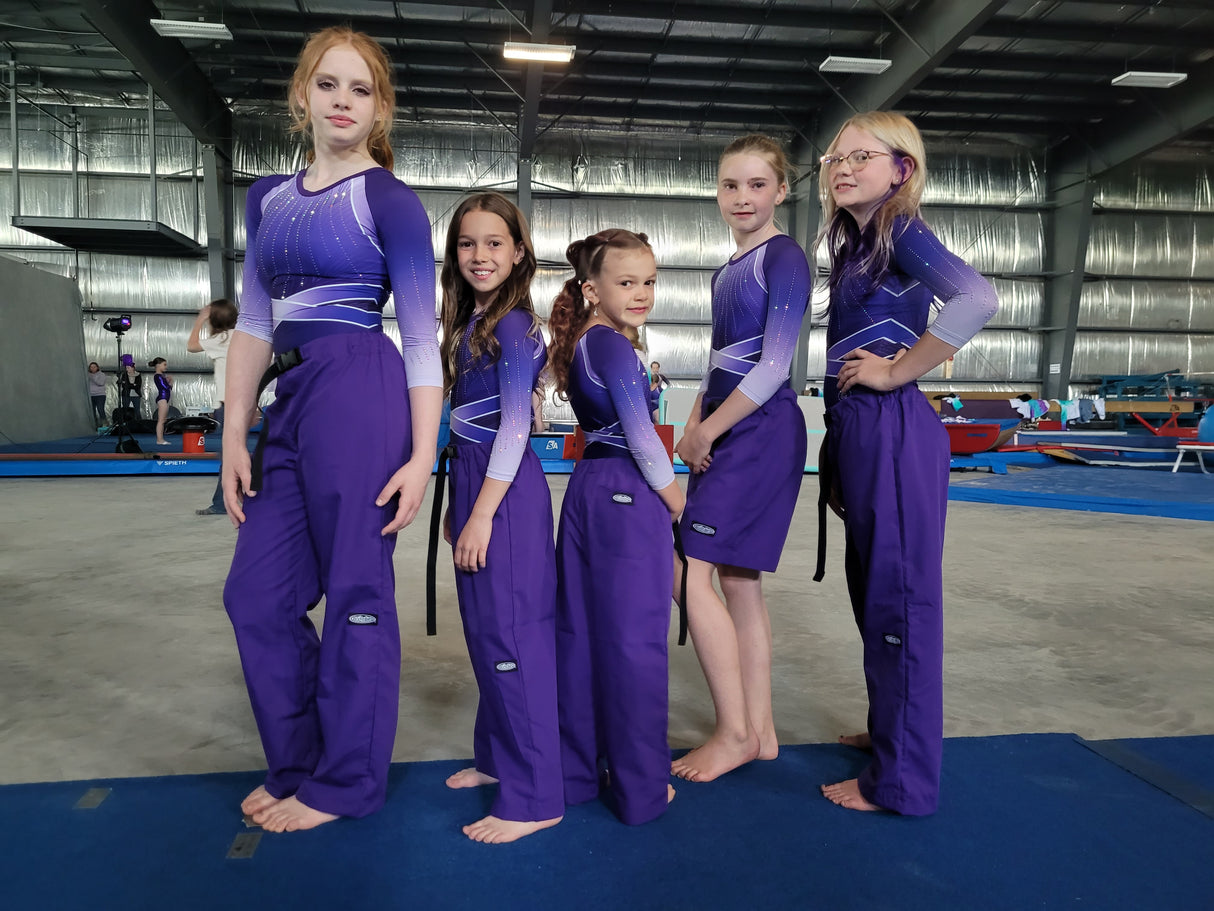 Kids Purple Lounge Pants