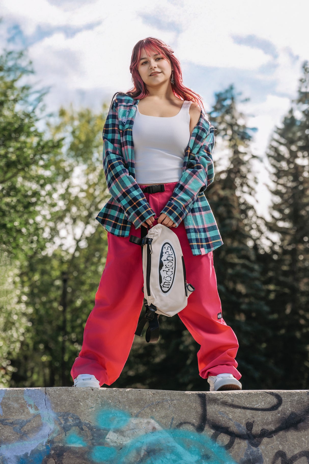 Adult Pink Original Lounge Pants + Side Pockets