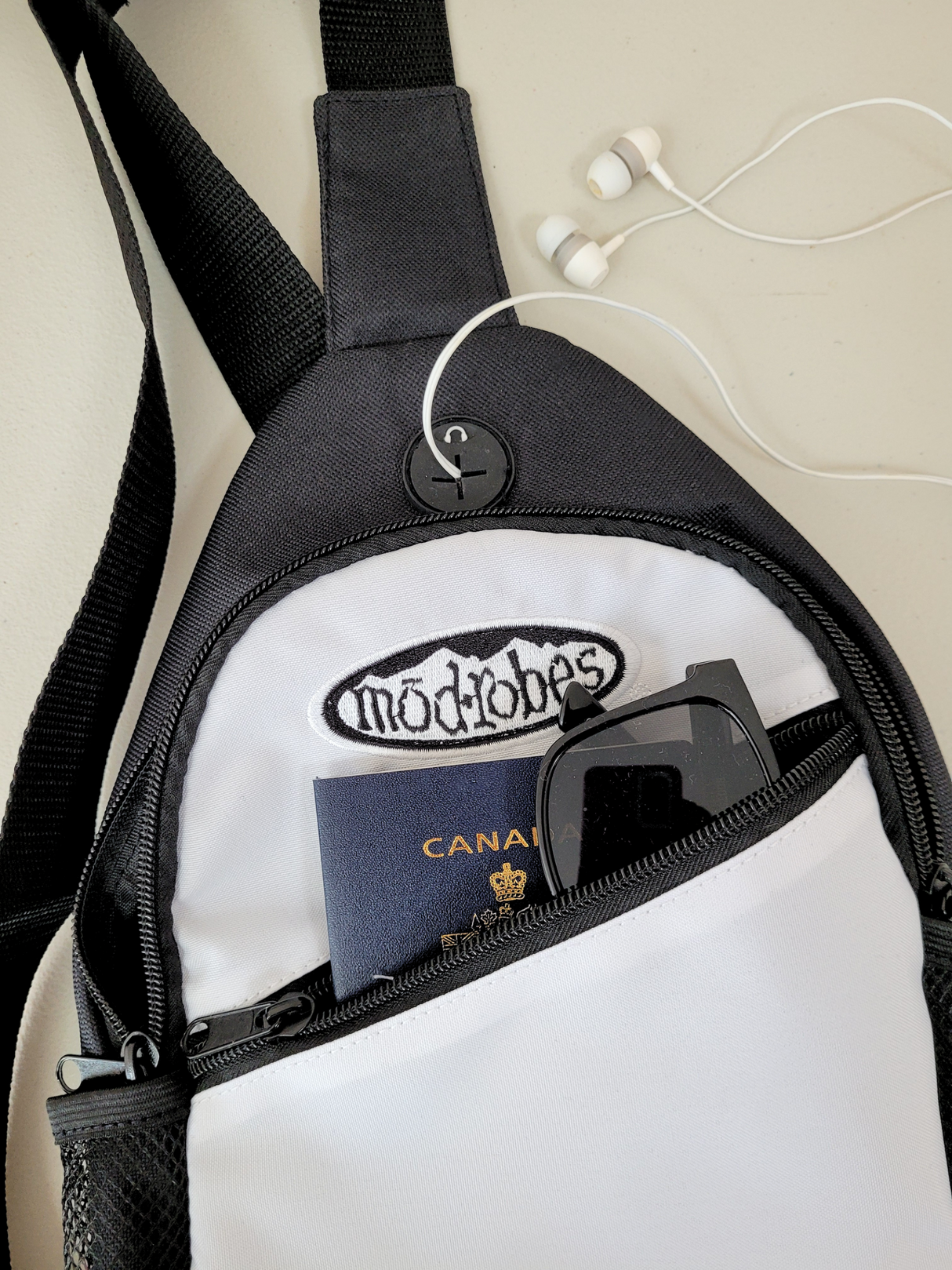 Beige Sling Bag