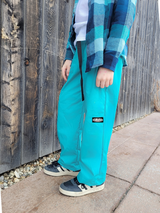 Kids Turquoise Lounge Pants