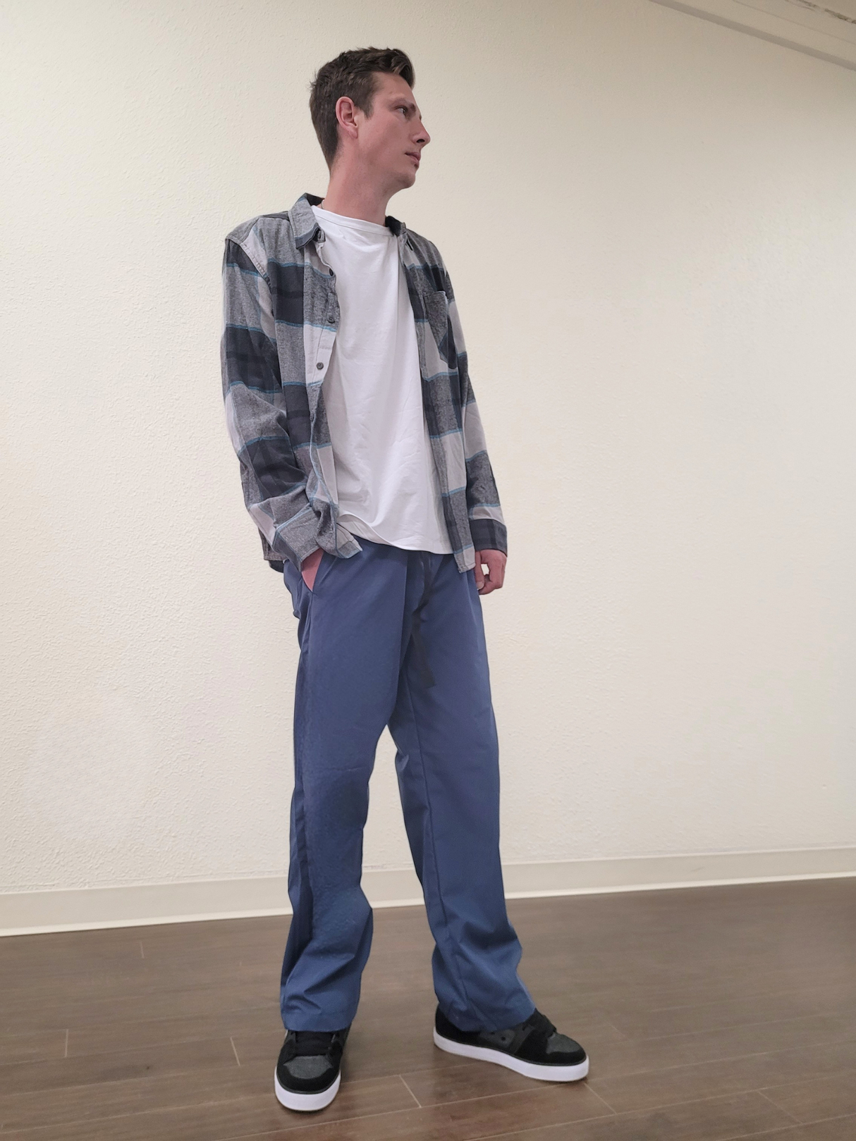 Adult Storm Blue Original Lounge Pants + Side Pockets