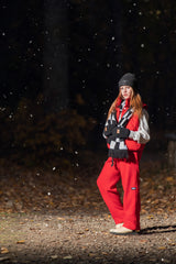 Adult Red Fleece Pants