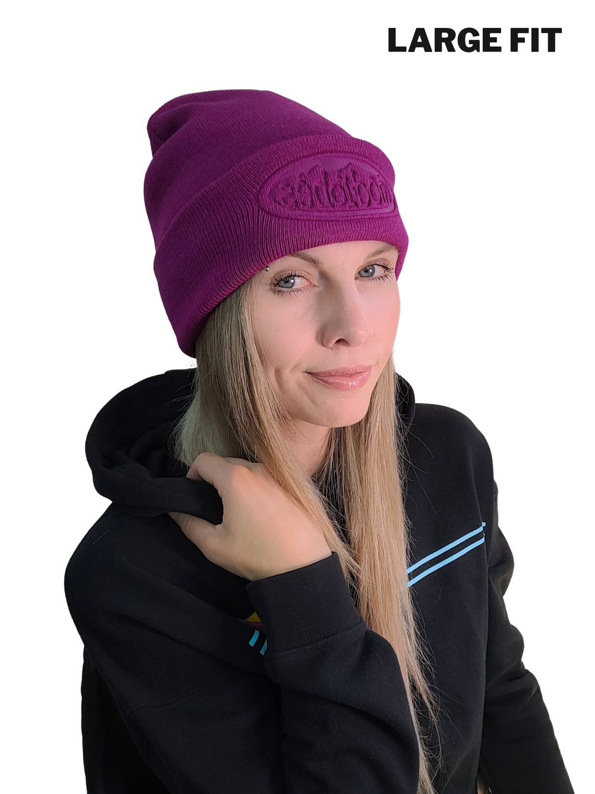 Deep Purple Toque