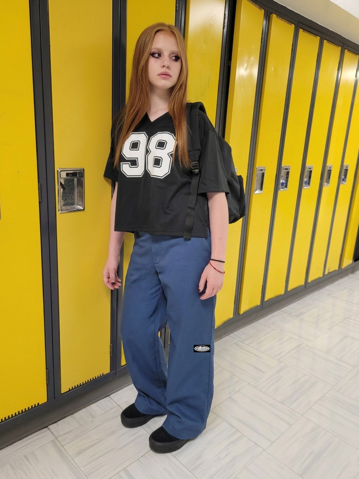 Adult Storm Blue Wideleg Pants