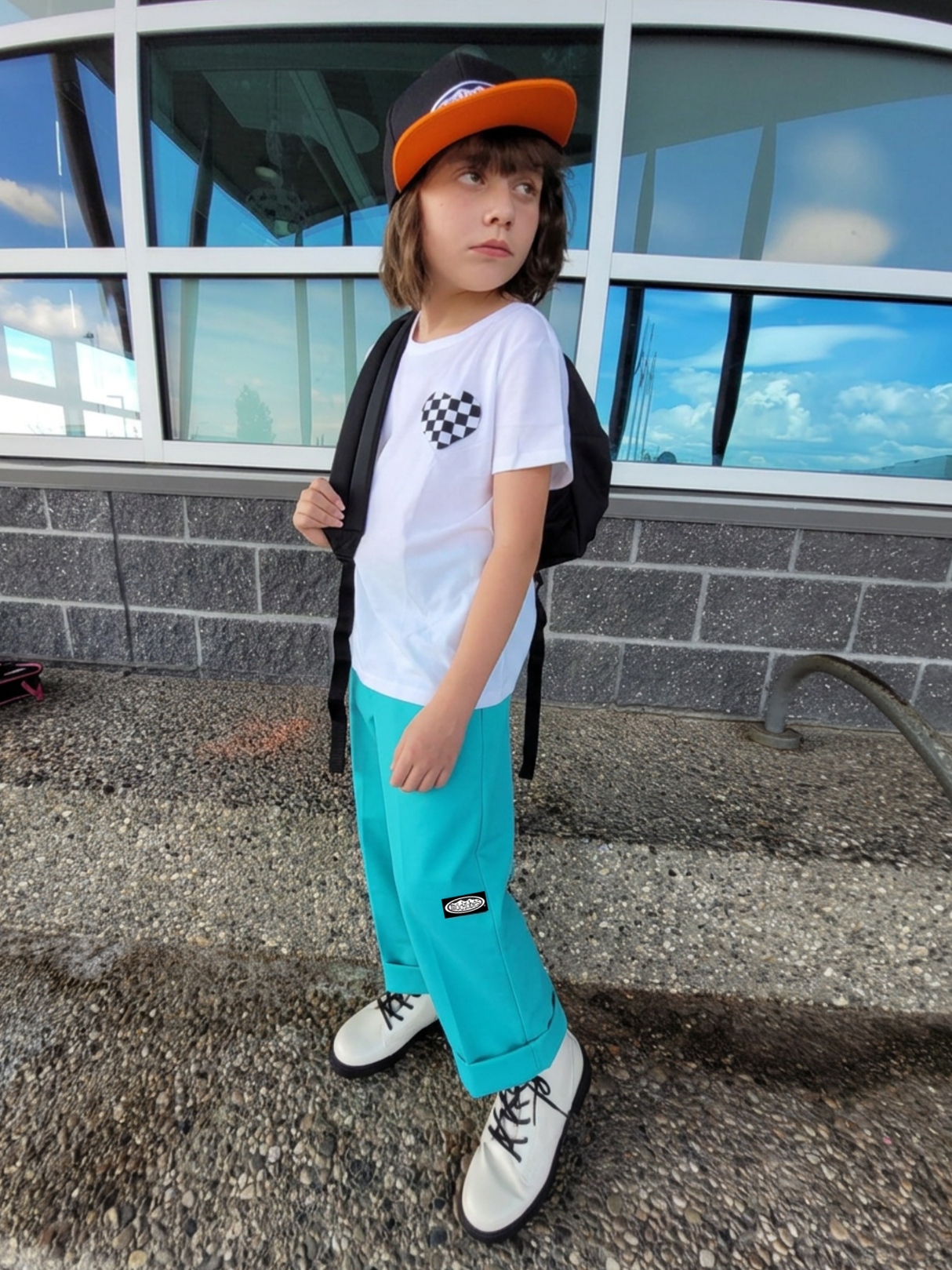 Kids Turquoise Lounge Pants