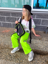 Kids Lime Green Lounge Pants