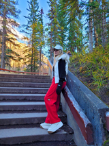 Adult Red Fleece Pants