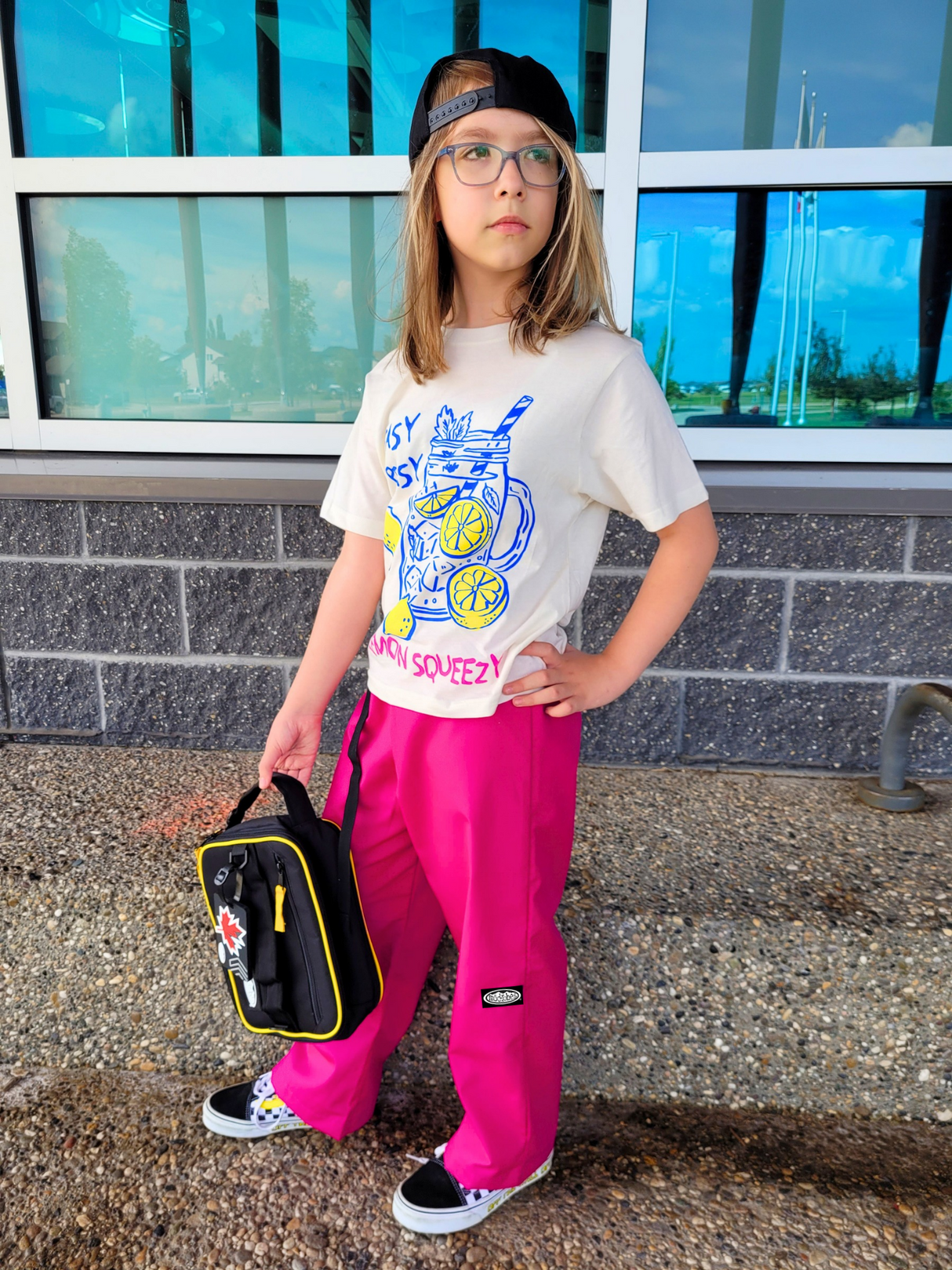 Kids Fuchsia Pink Original Lounge Pants