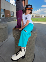 Kids Turquoise Lounge Pants