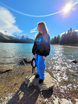 Adult Azure Blue Fleece Pants